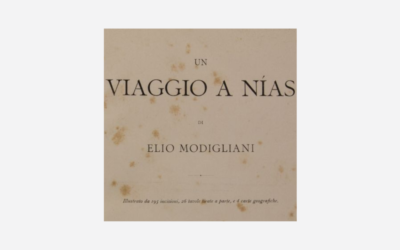 Elio Modigliani and the first trip to Sumatra: Nias (1886-1890)